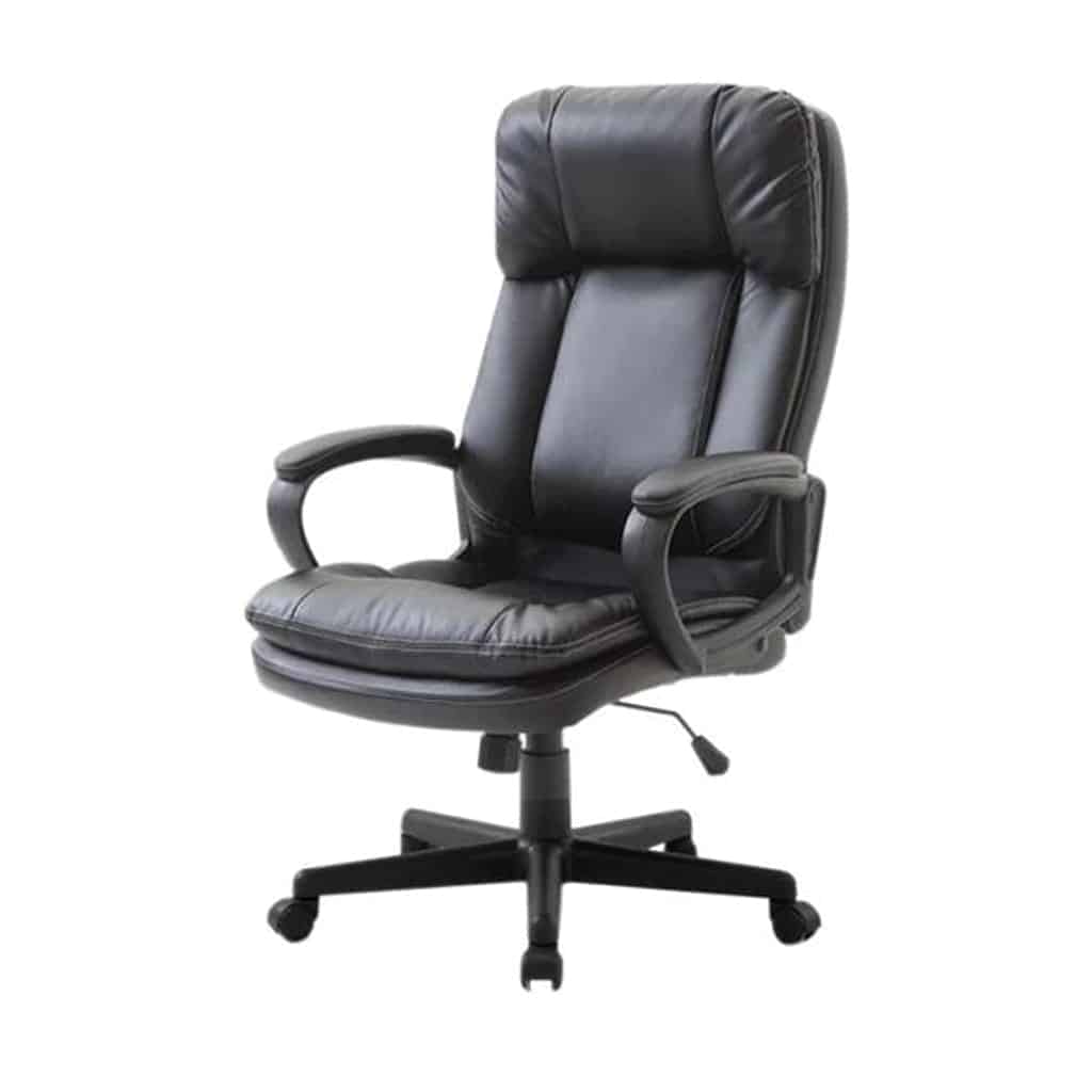 cadeira office derek preta base nylon